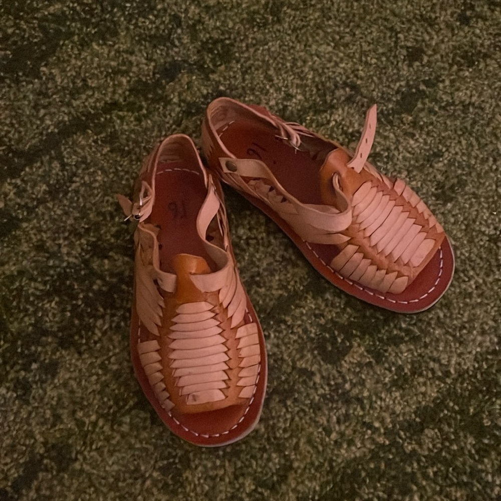 Mexican handmade huaraches gender neutral size 8